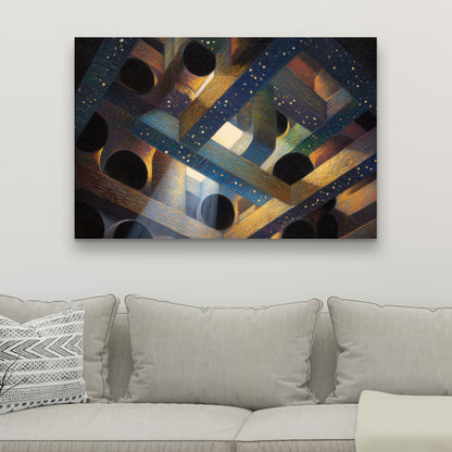 Pipe dream - 24"x24" Canvas