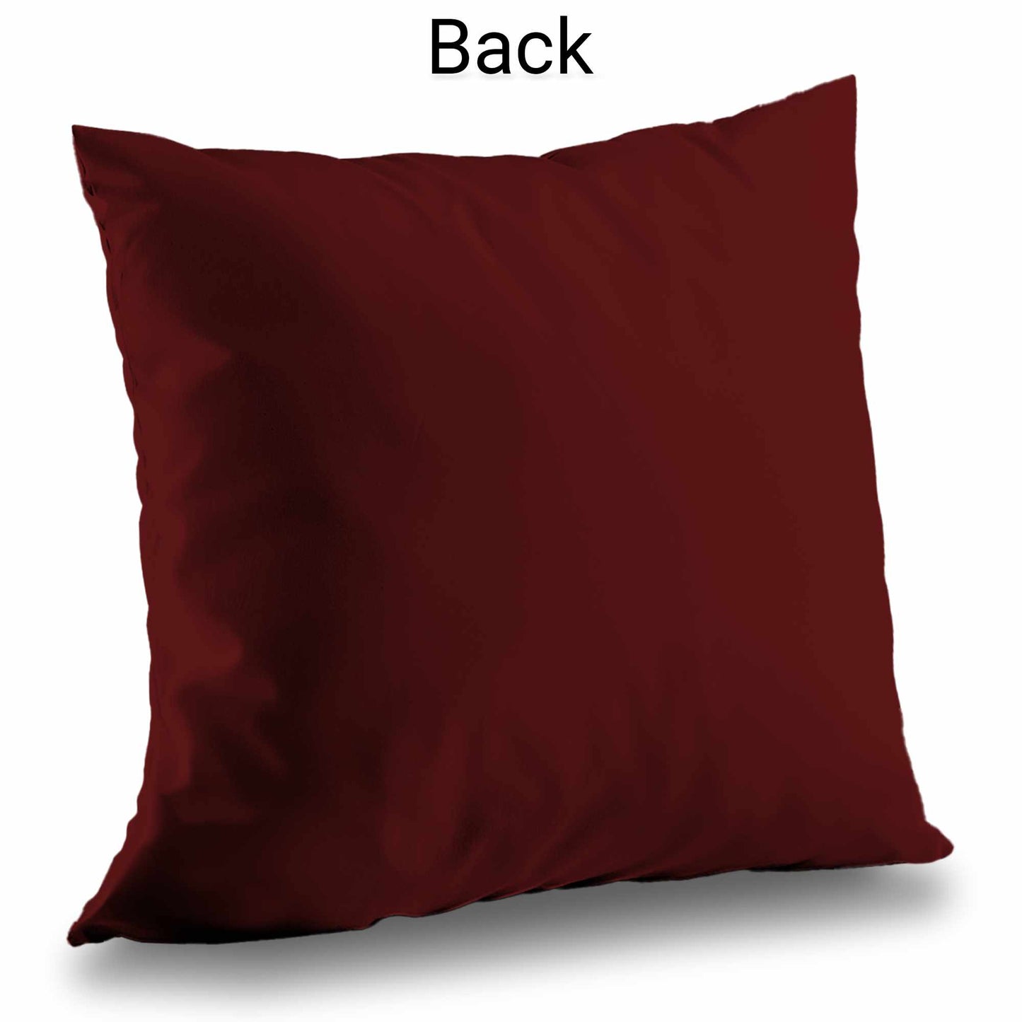 Red Flow Poly Twill Throw Pillow - Stylish Home Decor Accent