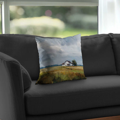 Marsh Poly Twill Throw Pillow - Stylish Home Decor Accent