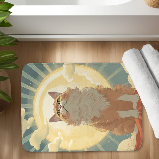 Moewing above - 17"x24" Bath mat