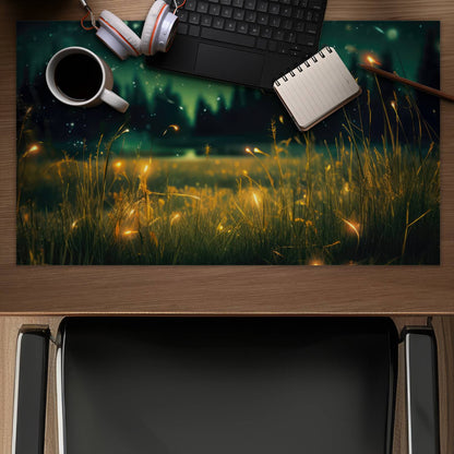 Light in the Dark Yellow Desk Mat | Home Decor Essentials