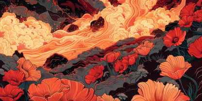 The big burn - Desk Mat
