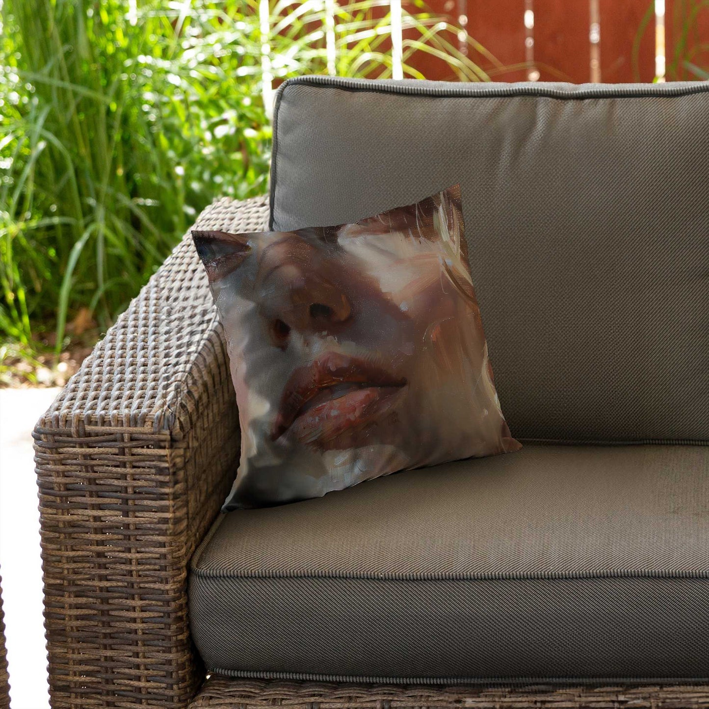 Pulp Poly Twill Throw Pillow | Stylish Home Decor Accent