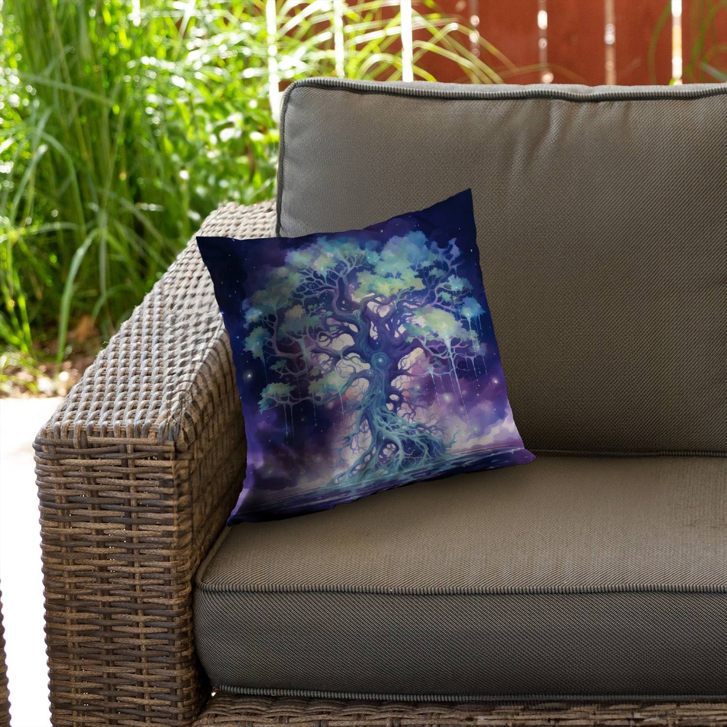 Surreal sap - Throw pillow - Print on demand