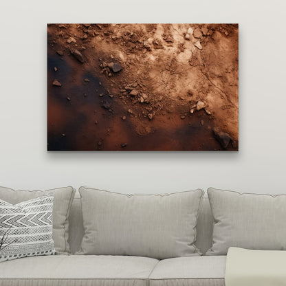 The Dark Patch - Black Canvas Art for Home Decor | Modern Style