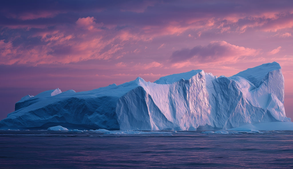 Iceberg at Dusk Gaming Mat | Stylish Home Decor for Gamers