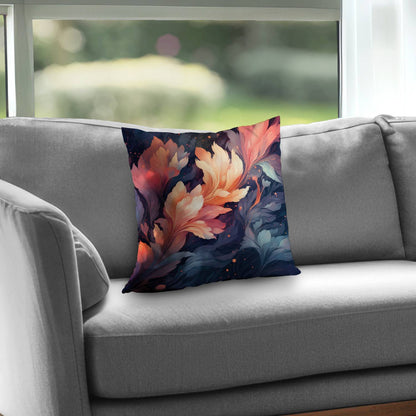 Ethereal Orange Poly Twill Throw Pillow Insert | Home Decor
