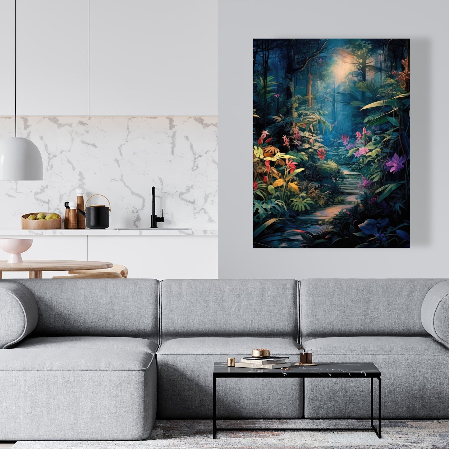 Against all odds - Purple Canvas for Home Decor | Unique Art