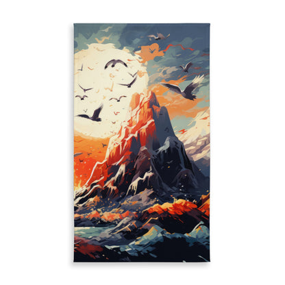 Towards Danger Tablecloth | Indoor Outdoor Home Decor