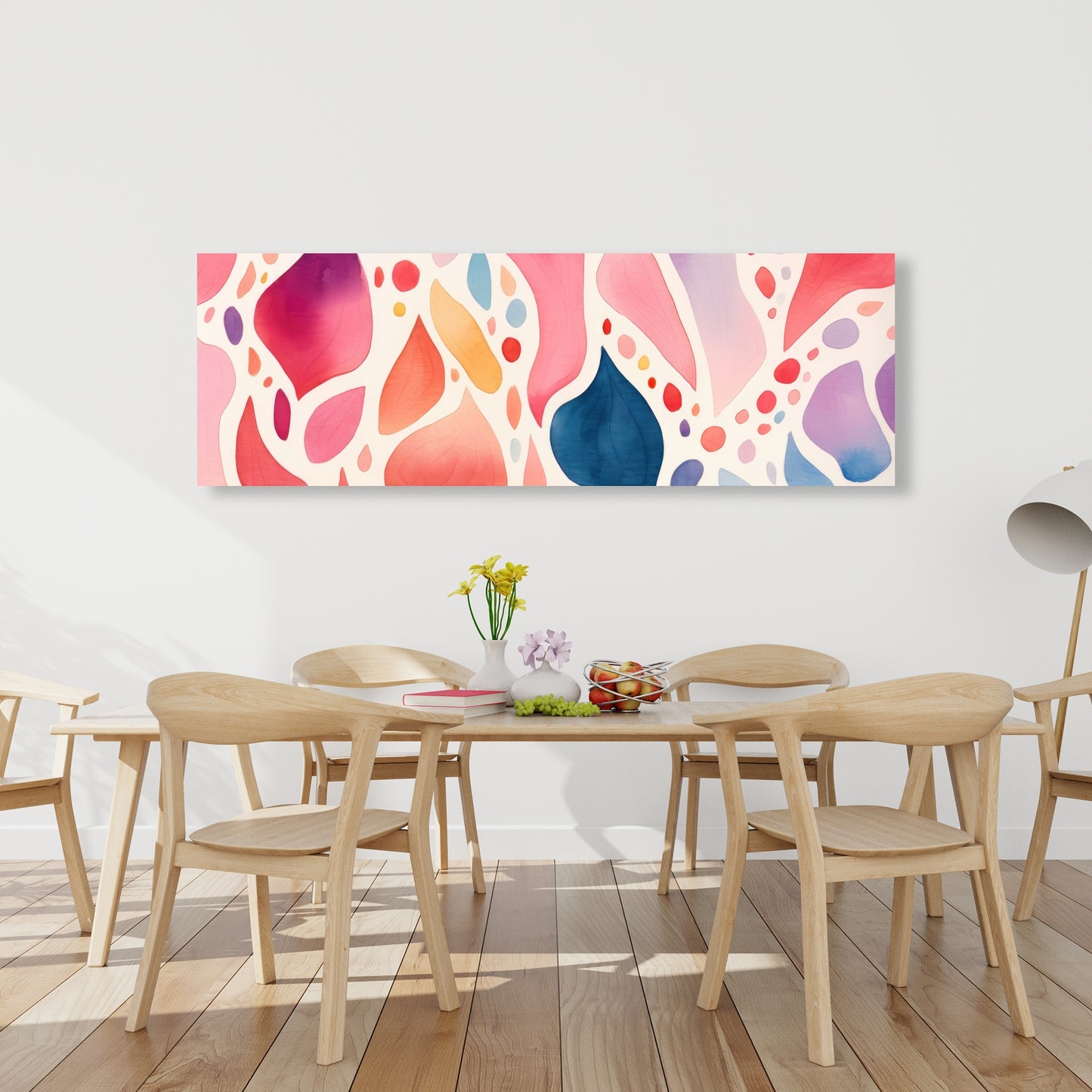 Splotches - Orange Canvas Art for Stylish Home Decor