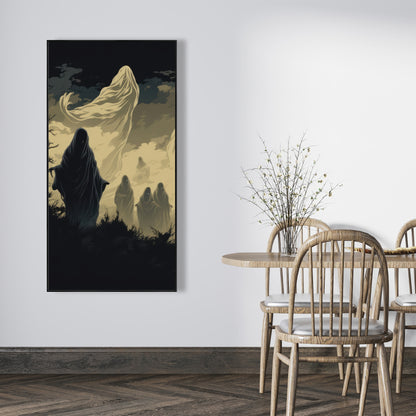 Limbo - 36"x36" Framed canvas