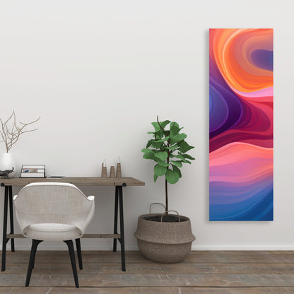 Purple Haze - Blue Canvas Art for Stunning Home Decor