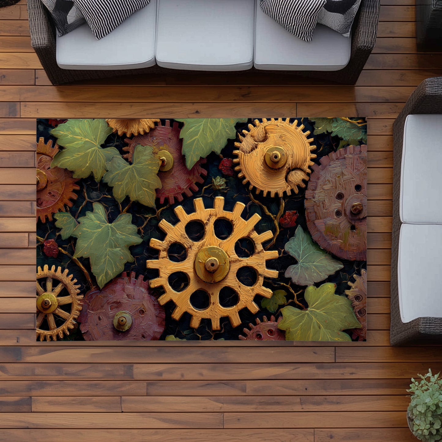Tapis d'extérieur Nature punk | Accent de décoration élégant