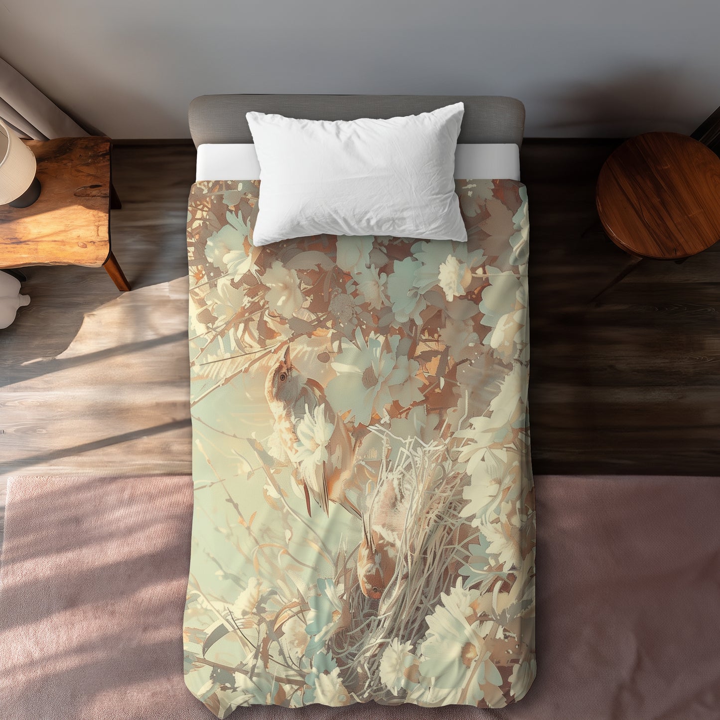 Housse de couette The Nest – Parure de lit douillette pour une décoration intérieure chaleureuse