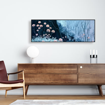 Annual freeze - 36"x36" Framed canvas