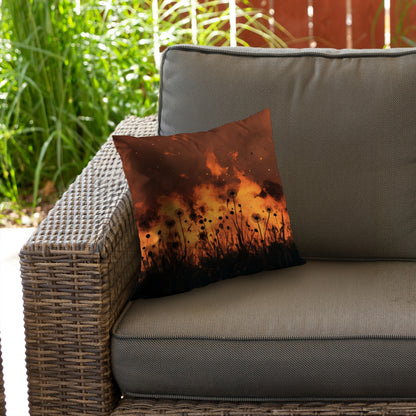 Ablaze - Throw Pillow