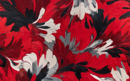 Red Flow Indoor Outdoor Door Mat - Stylish Home Decor