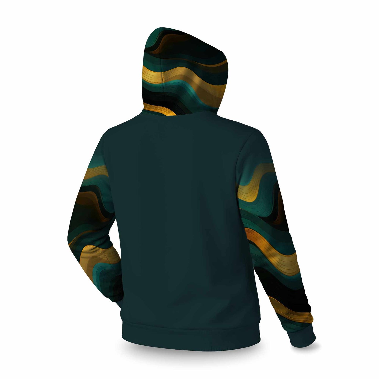 Golden Harmony Sleevie Pullover Hoodie | Stylish Apparel