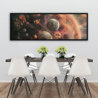 Capturing light - 36"x36" Framed canvas