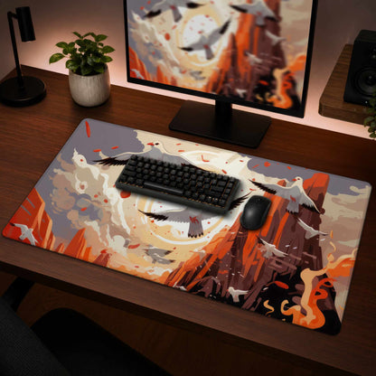 The Escape Desk Mat - Stylish Home Decor, Durable Surface