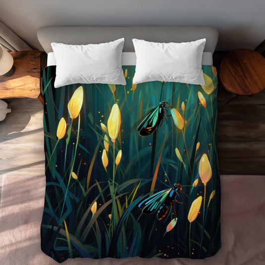 Appealing Orange Duvet Cover | Stylish Home Decor Upgrade