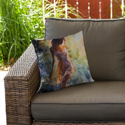 Out of the water - Throw Pillow