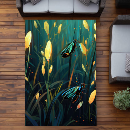 Appealing Orange Outdoor Area Rug | Home Decor Essential