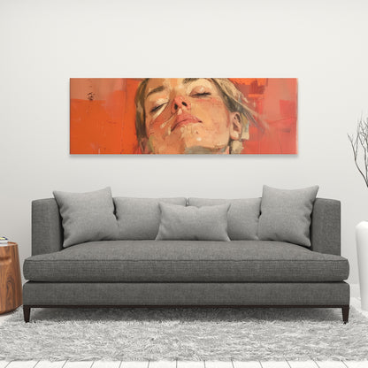 Relief - Pink Canvas Art for Stylish Home Decor Solutions