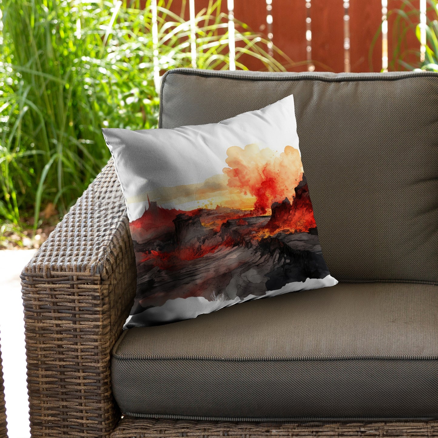 Minimalist flow - Throw Pillow