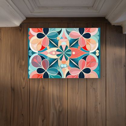 Mandala Pink Indoor Outdoor Door Mat | Home Decor Essentials