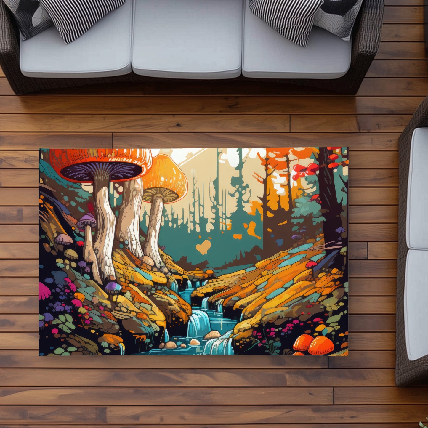 Tapis d'extérieur Wisdom Inbound | Tapis élégant pour la décoration intérieure