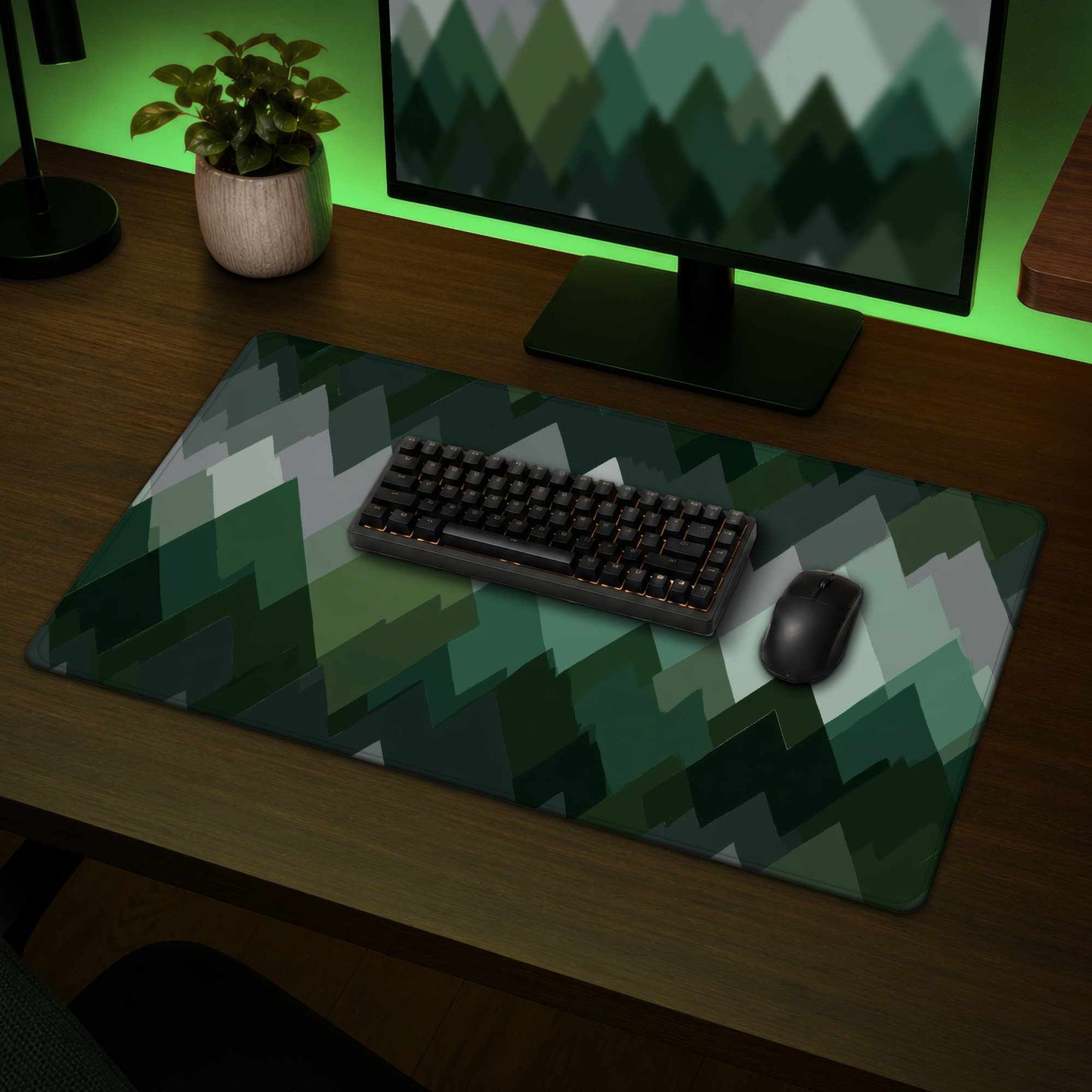 Evergreen Peaks Desk Mat - Stylish Home Decor Accessory