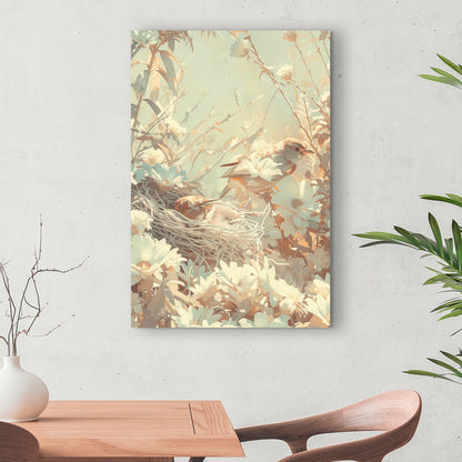 The nest - 32"x32" Canvas