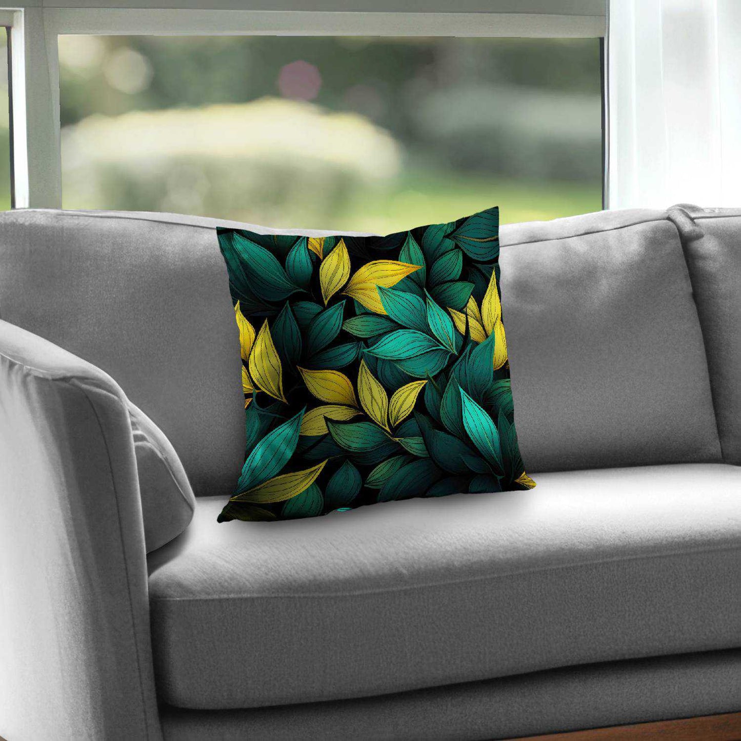 Potent Aroma Poly Twill Throw Pillow | Home Decor Accent