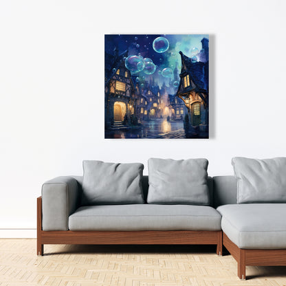 Floating through - 32"x32" Canvas