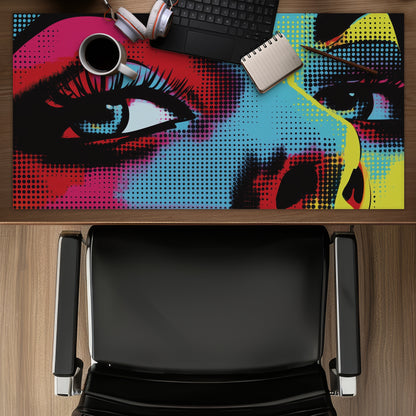 Comics Red Gaming Mat for Home Decor - Stylish & Durable