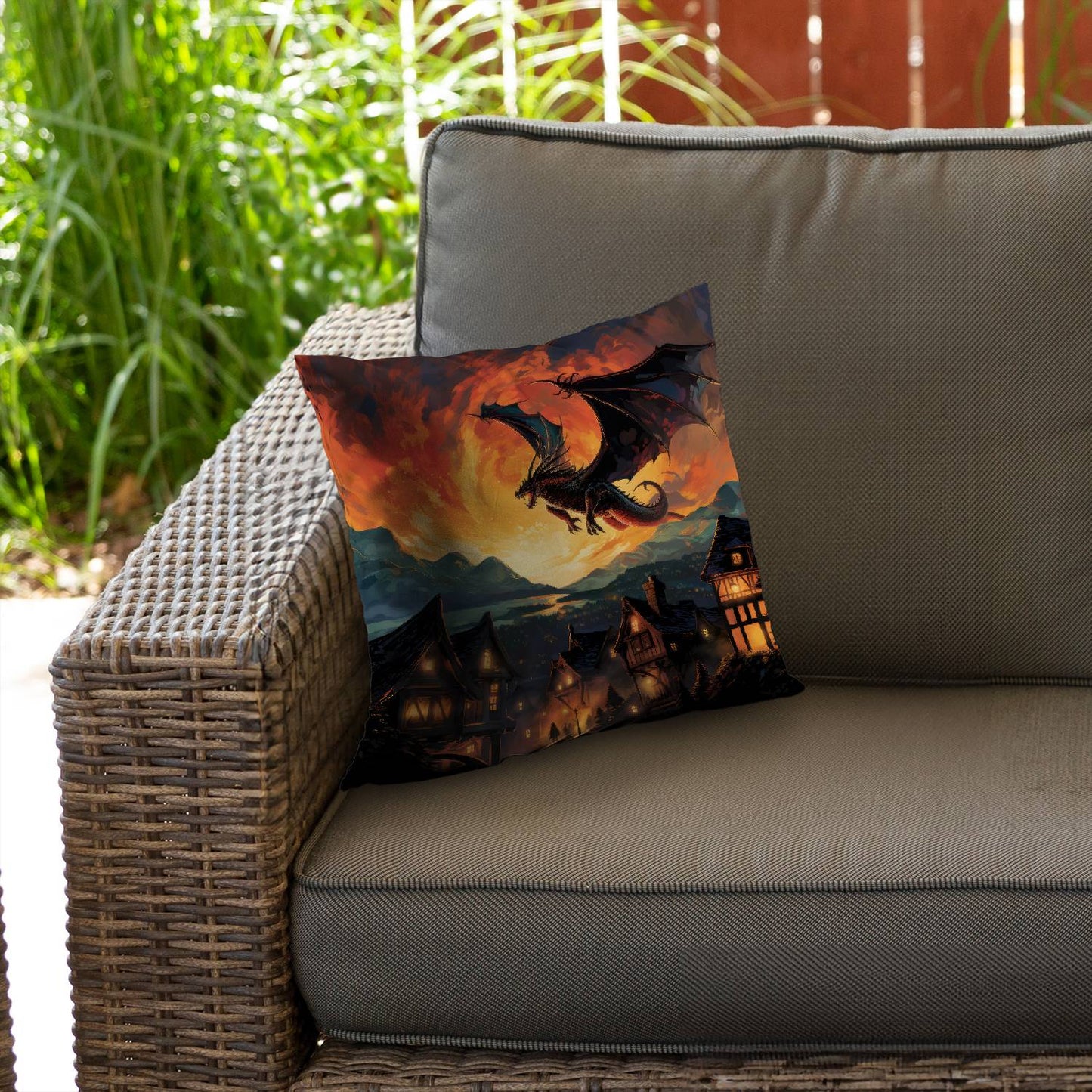 Hope for mercy - Throw pillow - Print on demand