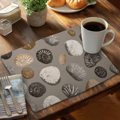 Earthstone Echoes Braided Placemat | Stylish Home Decor