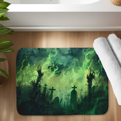 Reaching Hell Bath Mat | Unique Home Decor Rug for Bathroom