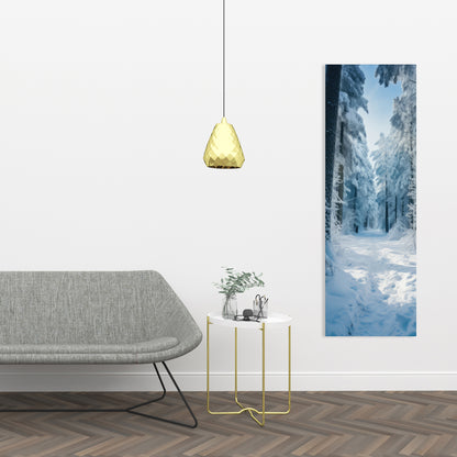 Cold forest - 32"x32" Canvas