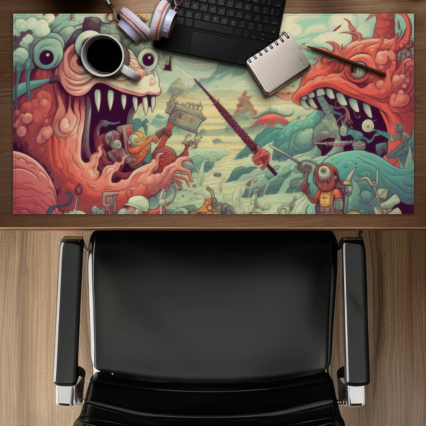 Day of reckoning - Desk mat - Print on demand