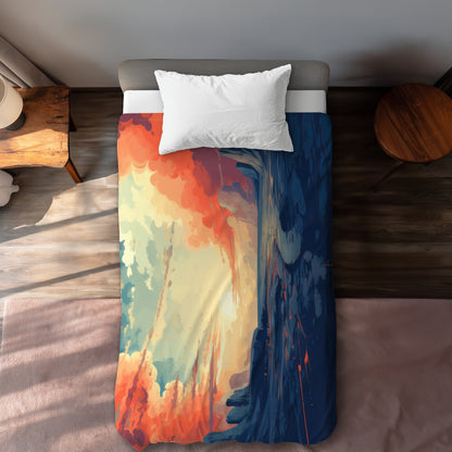 Finally Light Blue Duvet Cover for Home Decor | Soft Style
