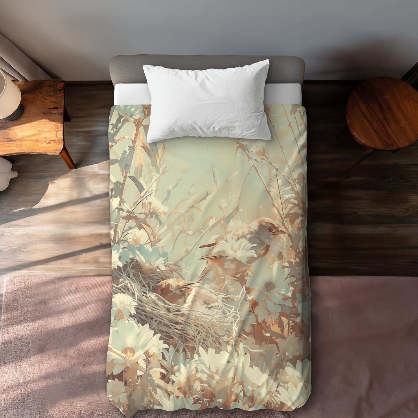 Housse de couette The Nest – Parure de lit douillette pour une décoration intérieure chaleureuse