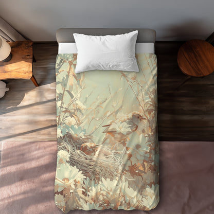Housse de couette The Nest – Parure de lit douillette pour une décoration intérieure chaleureuse