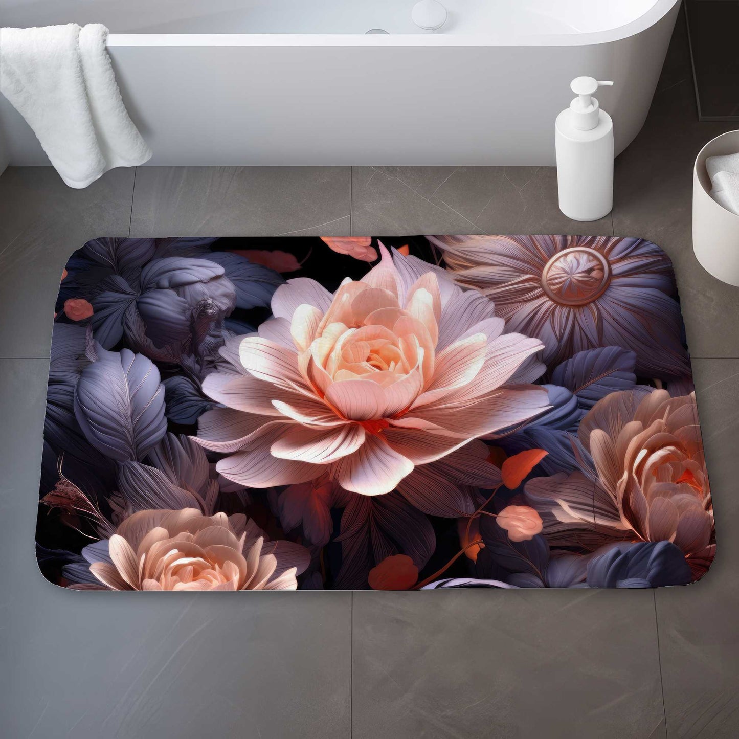 Sublime Light Bath Mat | Soft, Stylish Home Decor Rug