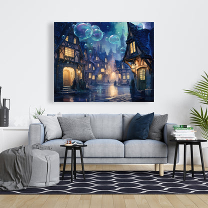 Floating through - 32"x32" Canvas
