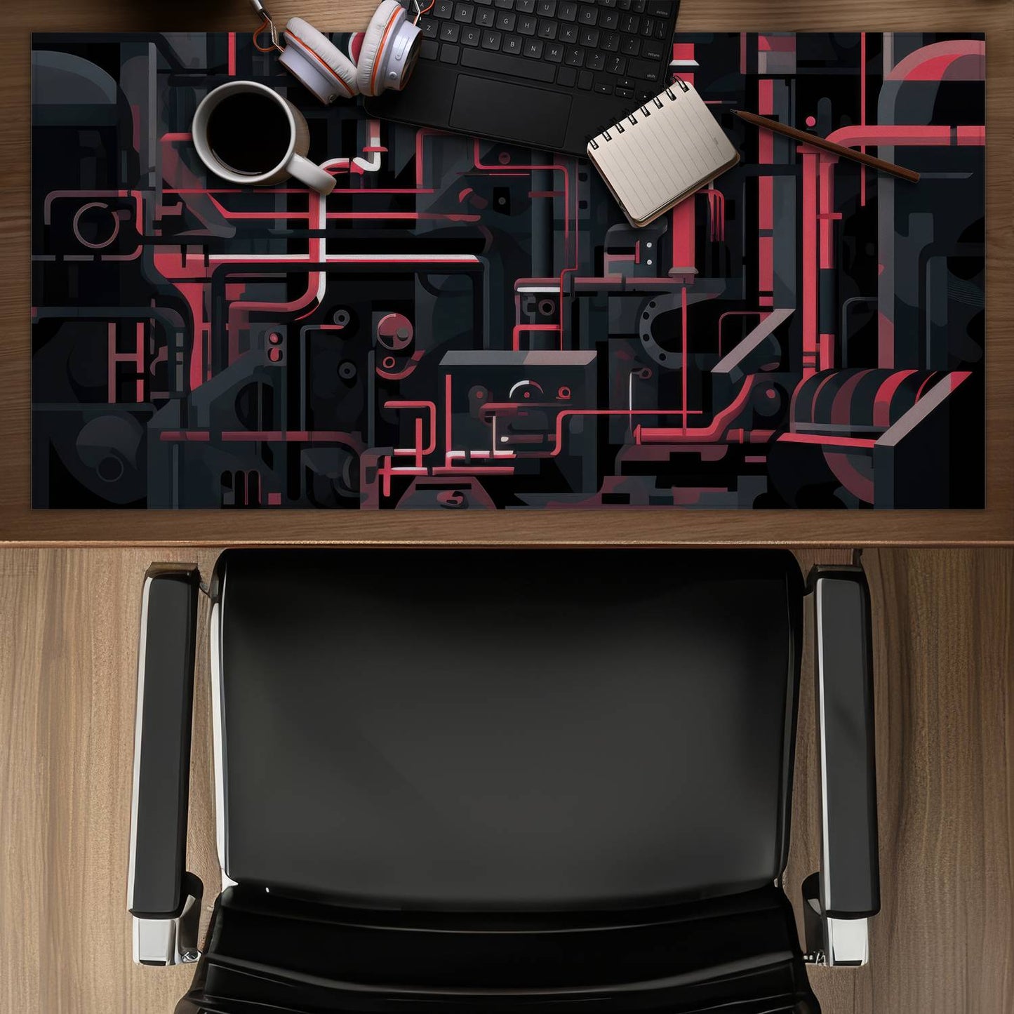 Industrial empire - Desk mat - Print on demand