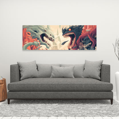 Ultimate fight - 32"x32" Canvas