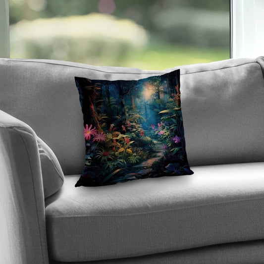 Against all odds Purple Poly Twill Throw Pillow - Home Decor