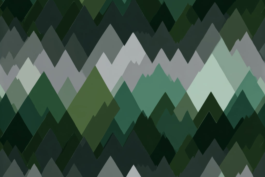 Tapis d'extérieur Evergreen Peaks | Décoration élégante pour la maison